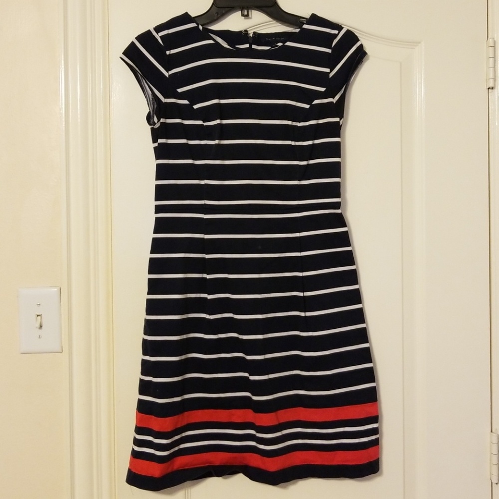Tommy Hilfiger blue and red dress